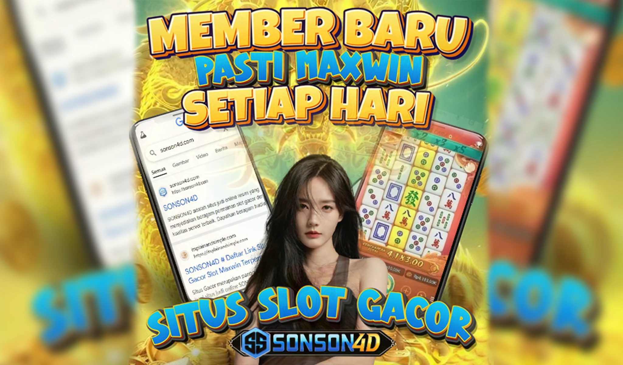 SONSON4D: Hasil Terbaik Link Situs Slot Gacor Terbaru Hari Ini Pasti Maxwin Jackpot 